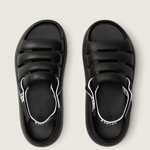 UGG Sport Yeah Women's Slide Black 1126811-BLACK - Picture 2 of 7